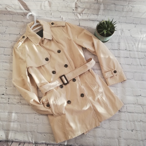 Zara Jackets & Blazers - Zara Trench Coat Jacket Size Xlarge Xotton